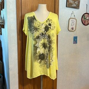 Faded Glory Yellow Top - Women’s Size XXL (20)